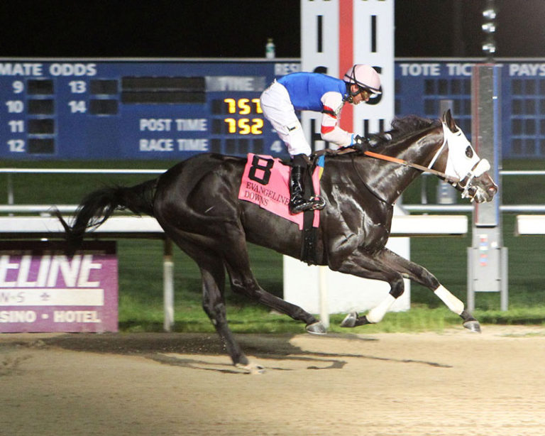 Texasbred Shes Our Fastest Wins Evangeline Downs Princess Stakes