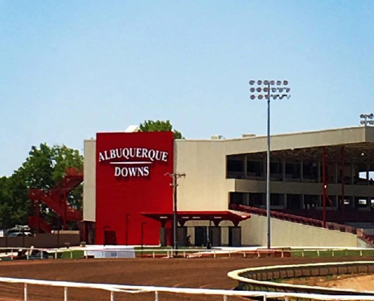 Albuquerque Downs Meet Opens with Renovated Grandstand, Night Racing